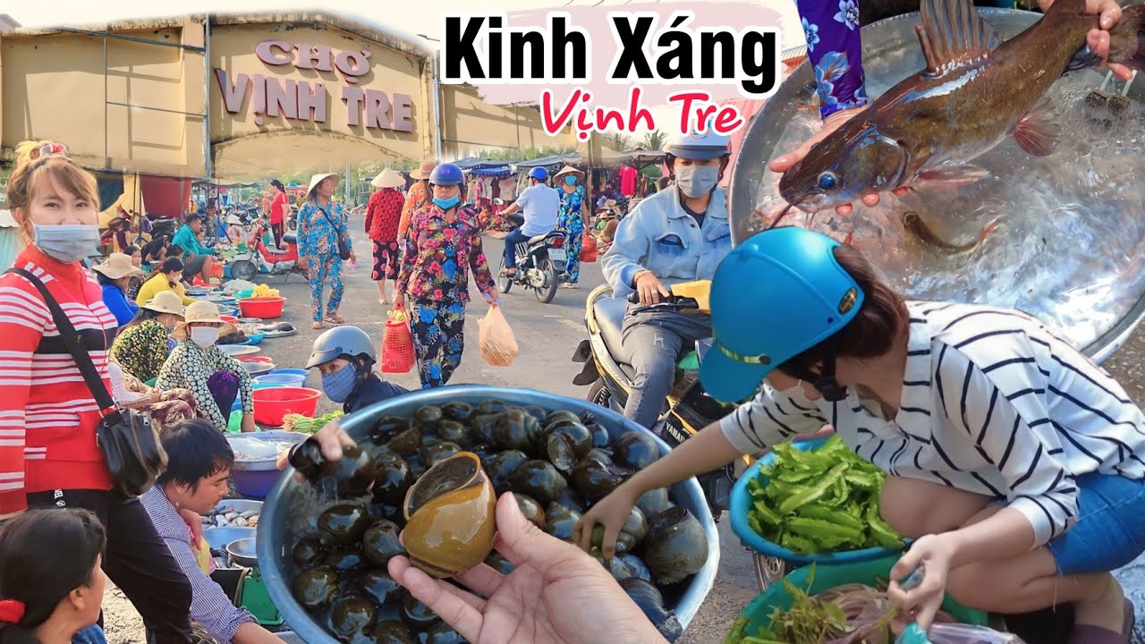 Chợ Kinh Xáng Vịnh Tre - Vì sao có tên là chợ Vịnh Tre, An Giang?