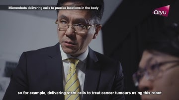 Microrobots delivering cells to precise locations in the body