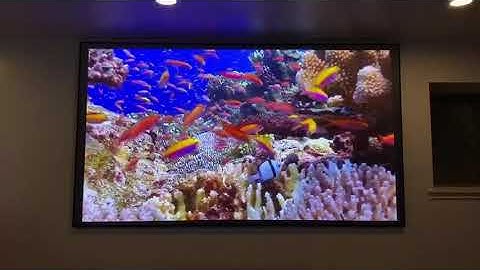 Telon screen 4K PET Crystal ust ultra short throw fixed frame ust ALR screen ambient light rejecting