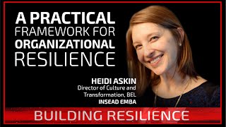A Practical Framework for Organizational Resilience | Heidi Askin (Bel) Guide
