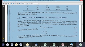 Transcendental and Polynomial Equations --  Secant Methods   ||  LECTURE - 04