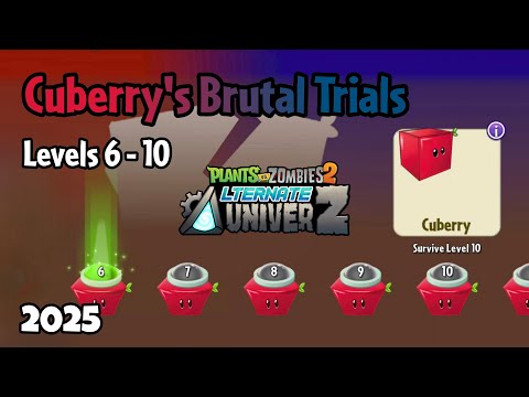Plants vs Zombies 2: AltverZ | Thymed Event: Cuberry's Brutal