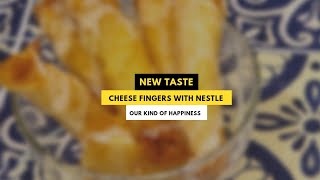 اصابع الجبن مع النستله Cheese fingers with Nestle