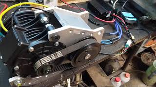 Simson SR50 electric drivetrain test