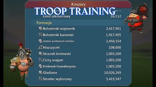 Lords Mobile ~ Training troop
