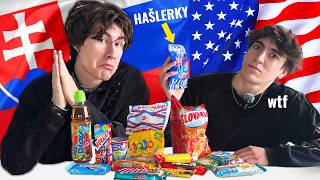 Američan Ochutnáva Československé Sladkosti