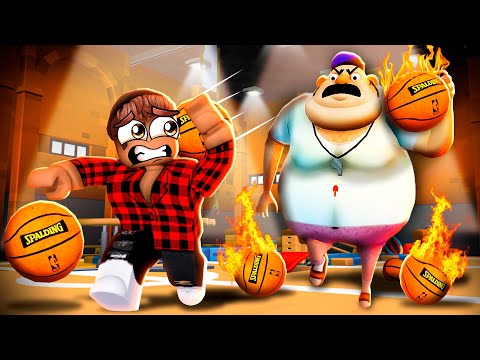 ENFERMÉ DANS L'ÉCOLE DU PIRE PROFESSEUR DE SPORT 🏀 (ROBLOX ESCAPE EVIL GYM TEACHER!)