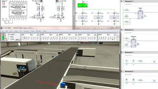#Mechatronics, #FluidSIM + #Factory I/O + #TIAportal, #Graph (#SFC) + #LAD languages, #Automation