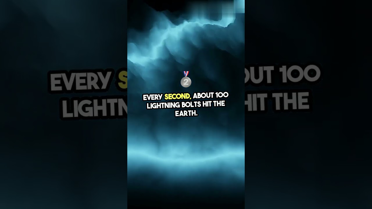 8 Million Lightning Strikes Daily? Shocking! 