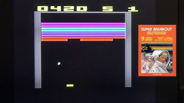 Atari 2600 Super Breakout