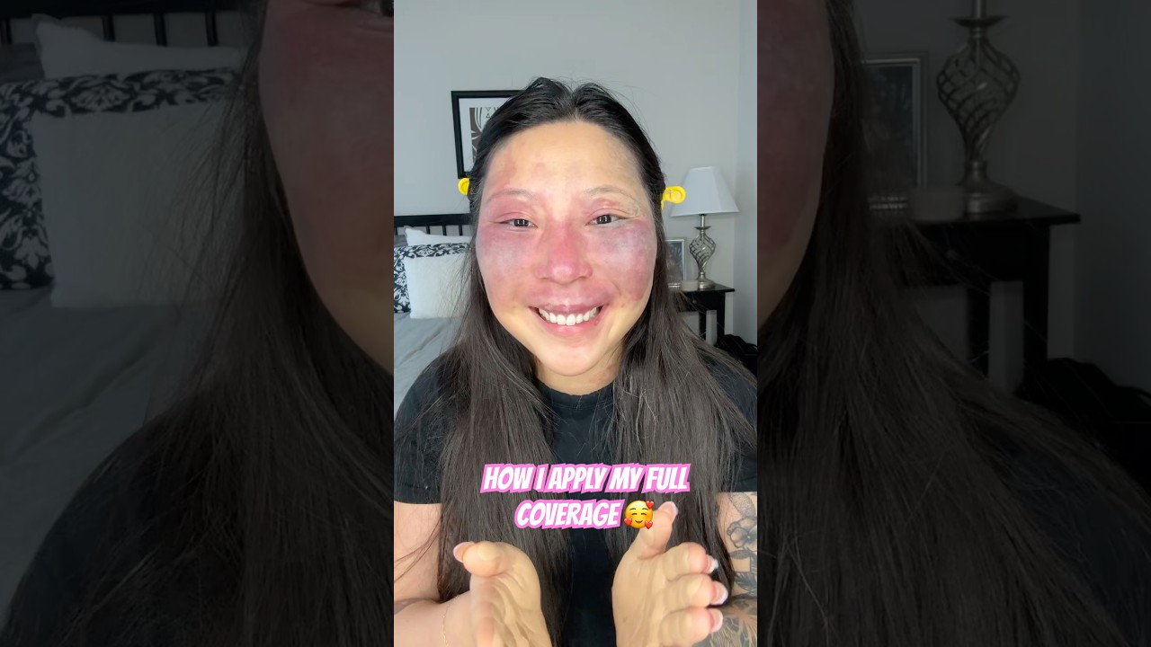 How I apply my full coverage makeup!🥰 