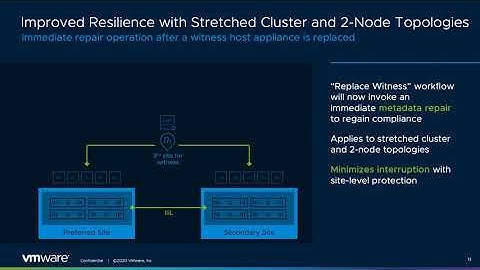 Replacing the vSAN witness made easy in vSAN 7.0