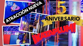 Inauguran NUEVA ATRACCIÓN en KATAPLUM por su 5° ANIVERSARIO