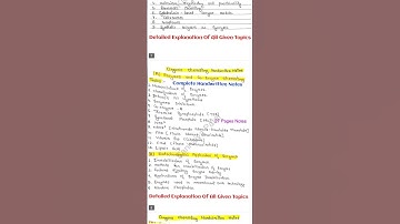 3rd Sem. Handwritten Notes | Session 2025-26 | MSc.Chemistry Notes #shorts