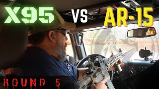 IWI TAVOR X95 VS AR15 - ROUND FIVE - "VEHICLE WORK" | X95 PERFORMANCE REVIEW SERIES
