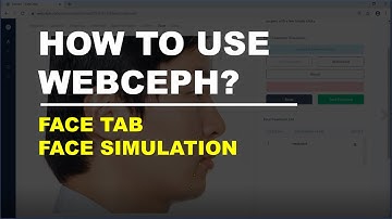How to use WEBCEPH: Face Simulation