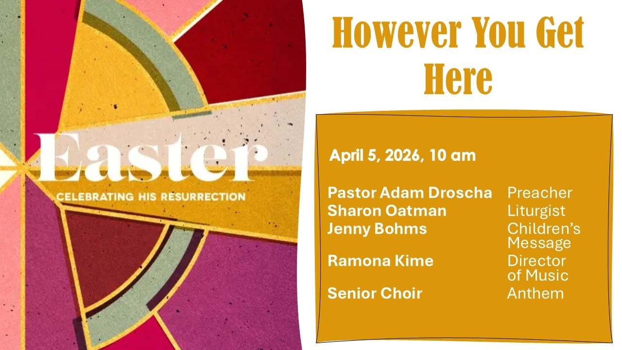 Worship Service: April 5, 2026