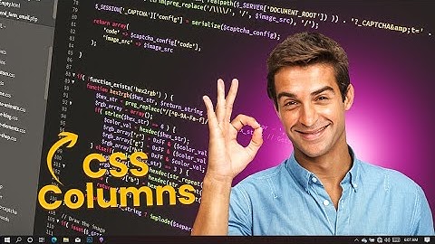HTML & CSS: How to create Columns