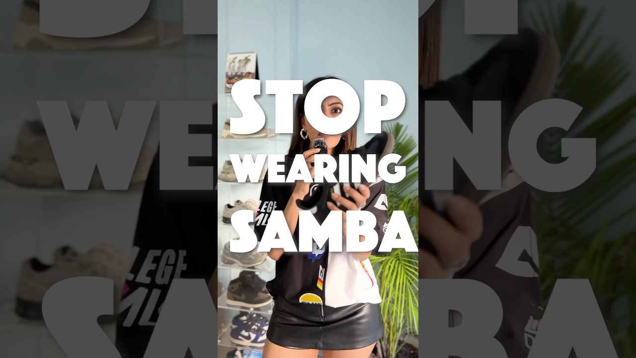 4 alternatives for Adidas Samba ? which one do you prefer! Comment below !