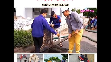 Thông tắc cống, không đục phá, hút bể phốt giá rẻ 50.000đ,  https://thongtachanoi24h.com