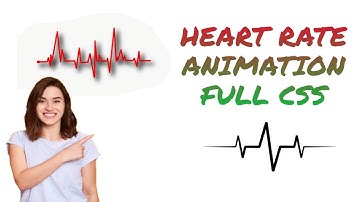 Heartbeat Monitor Animation Using HTML CSS | Codeflix