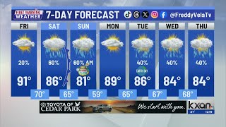 First Warning Weather Noon Forecast with Meteorologist Freddy Vela (April 18, 2025)