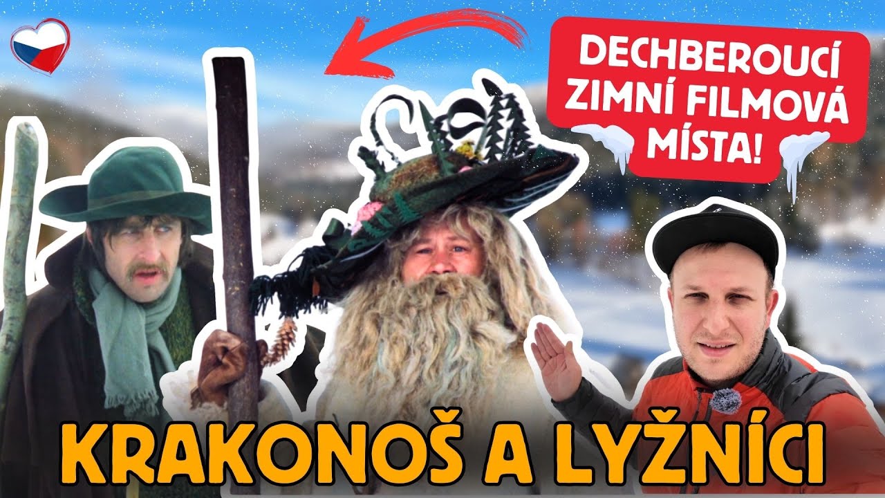 KRAKONOŠ A LYŽNÍCI po 46 letech! | Poznáte všechna filmová místa v dechberoucí zimní atmosféře?🎬