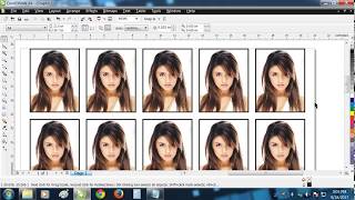 CARA MEMBUAT FOTO UKURAN PASPOR DI COREL DRAW MUDAH DARI PHOTOSHOP