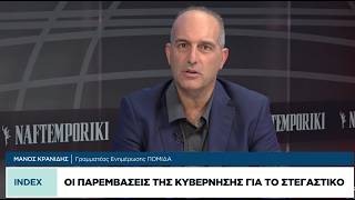 Οι παρεμβάσεις της κυβέρνησης για το στεγαστικό