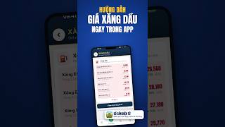 Coi giá xăng dầu hôm nay trên app Sổ Cân Điện Tử