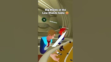 Gettin creative w the #aprilfools update #pokervr #vr #quest3 #multiplayervr #vrgaming #funny