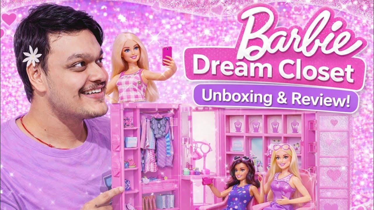Barbie Dream Closet 2025 ✨ Life in the Dreamhouse Vibes!UNBOXING