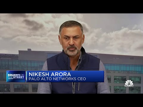   Palo Alto Networks CEO Nikesh Arora We Don T See The Demand For Cybersecurity Slowing Down