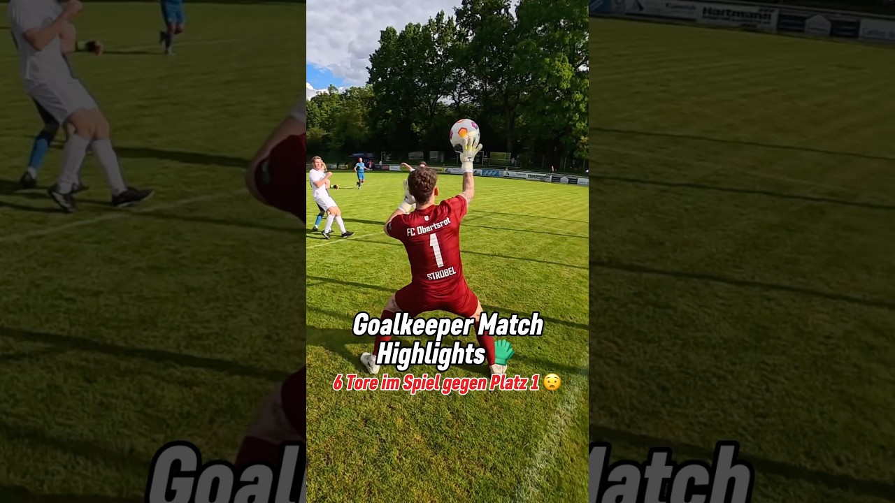 Goalkeeper Match Highlights 🧤 #torwart #fußball #football #goalkeeper #matchday #viral #shorts