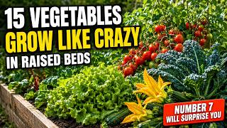 15 Vegetables That Grow Like CRAZY in Raised Beds — Plant Them Now and Eat All Summer