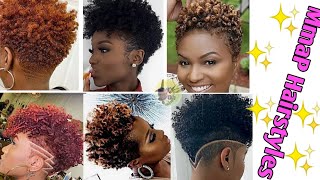 Tapered Short Hairstyles For Black Women screenshot 1