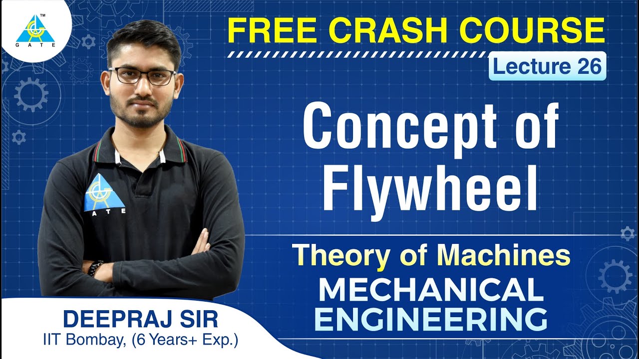 FREE CRASH COURSE Lecture 26 Concept of flywheel Theory of