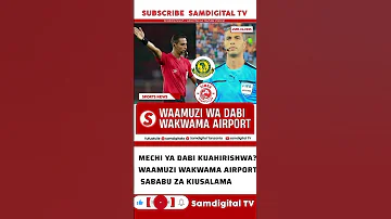 BREAKING Waamuzi Wa Mechi Ya Simba Vs Yanga Wakwama Cairo CAF Watoa Taarifa Rasmi 