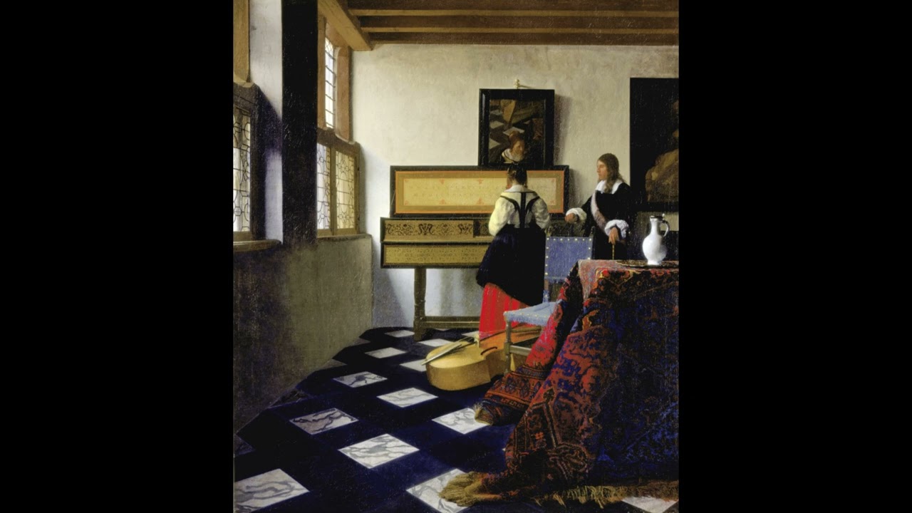 The Music Lesson by Johannes Vermeer - YouTube