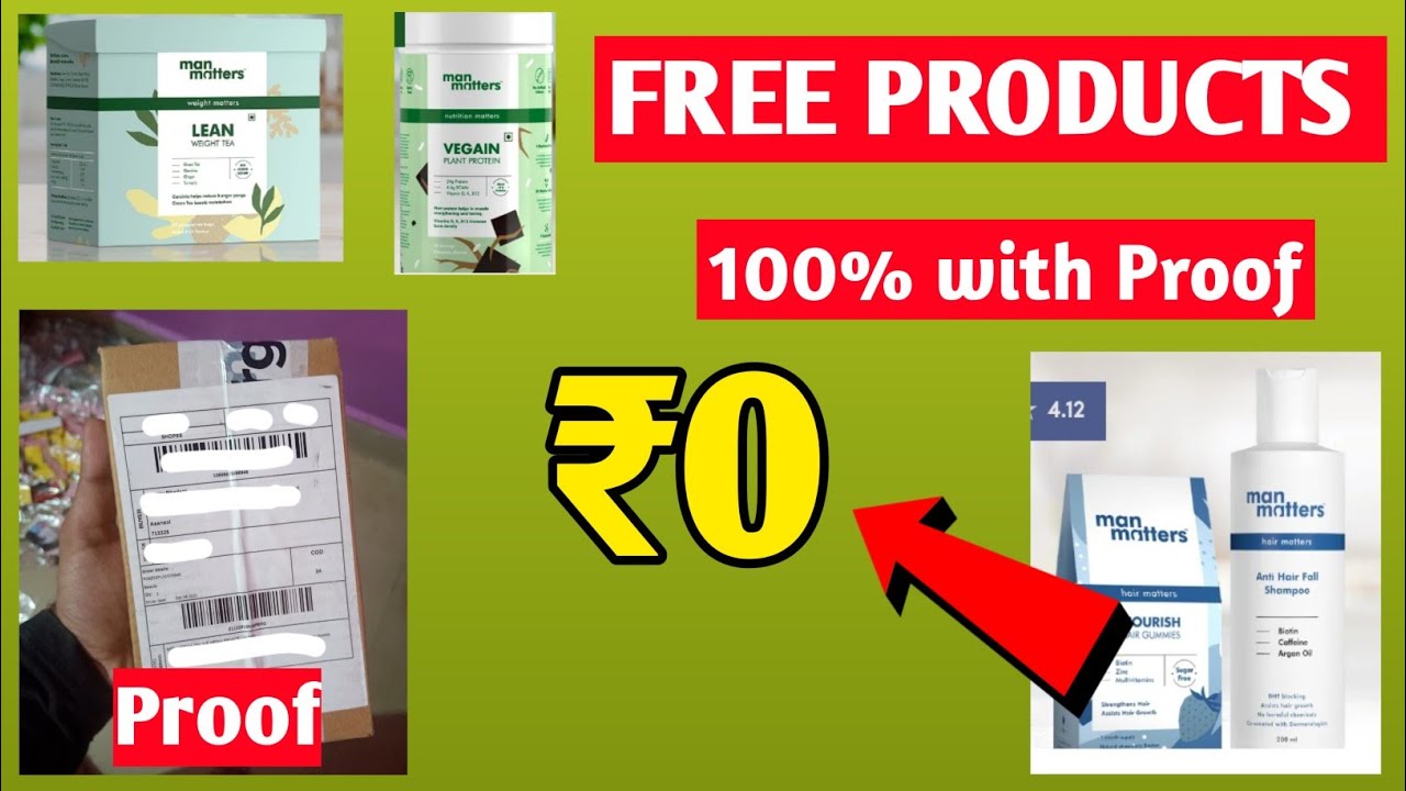 New Free Shopping Loot 2021 | 100% Verified | Man Matters App loot