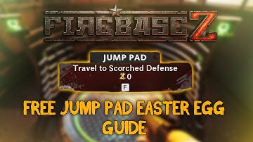 Free Jump Pad Easter Egg On Firebase Z (Easy Solo Guide)