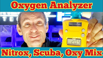 Oxygen Analyzer for Scuba Diving