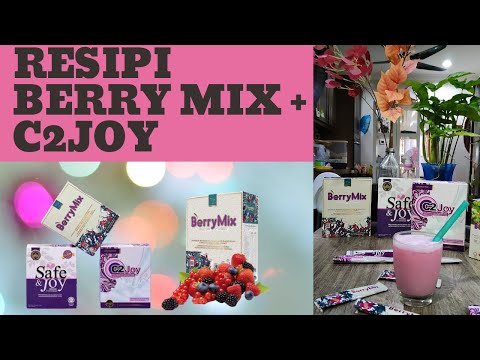 RESIPI : BERRY MIX + C2JOY