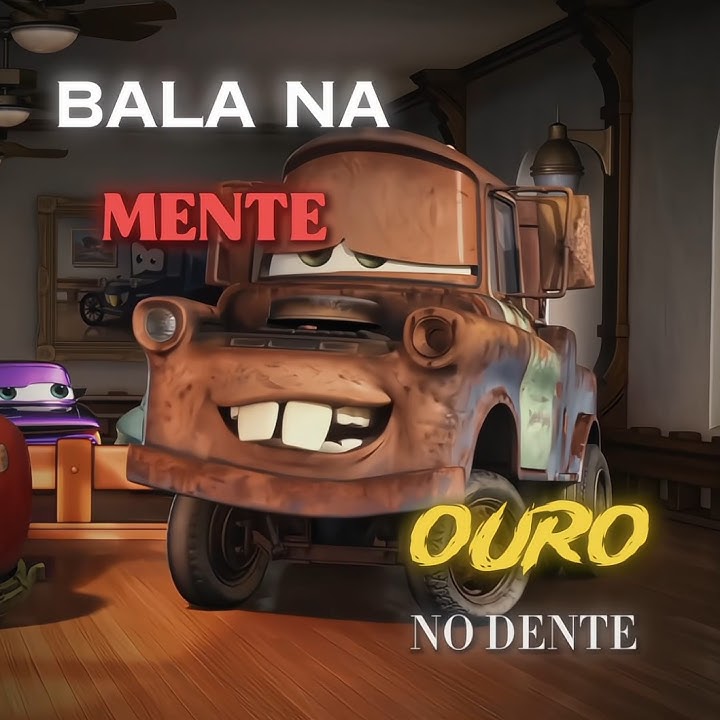 Tudo azul versão Mater😜 #relampagomcqueen #pixarcars #filmecarros