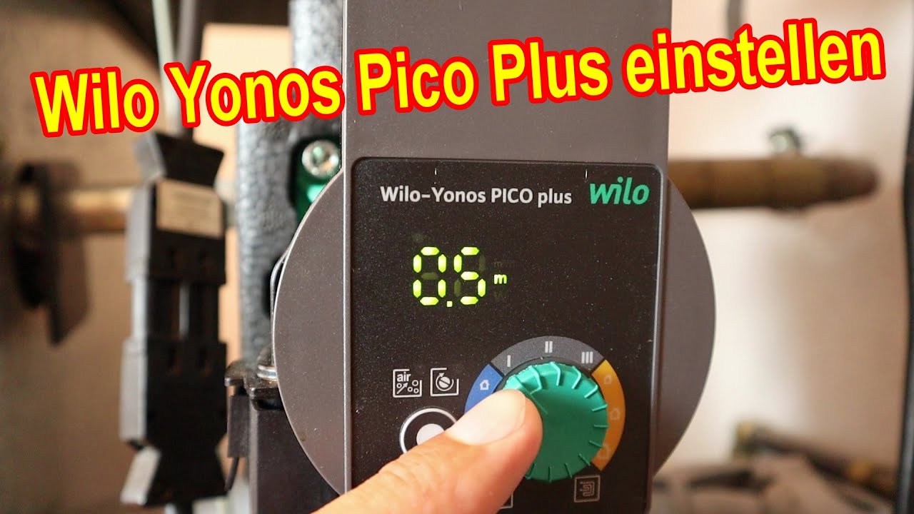 Wilo Yonos PICO plus 25/1-4-130 Umwälzpumpe Heizungspumpe Rp 1, G