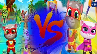 Talking Tom Hero Dash - Hero - 2 x Gameplay Android and IOS screenshot 4