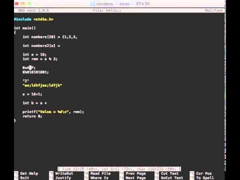 03 C - Compile vs Run time - YouTube