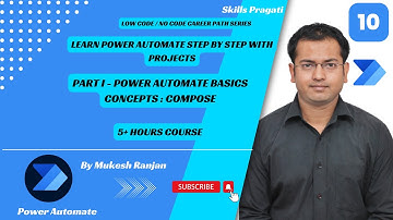 PART I - Power Automate Basics CONCEPTS : Compose