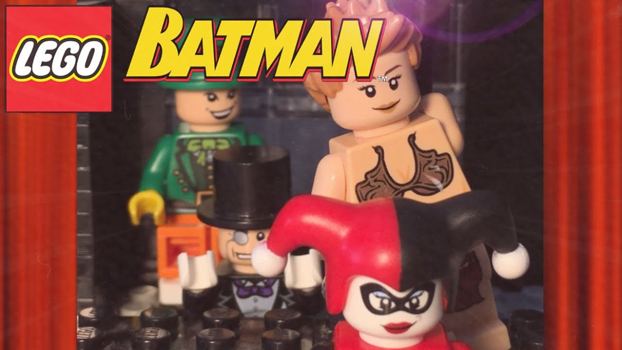 lego, batman, bat, man, arkham, asylum, breakout, break, out, harley, quinn...