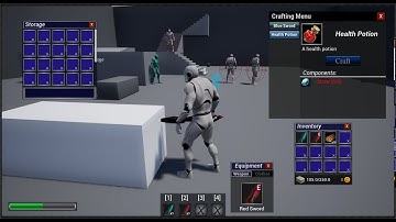 Inventory System (Save/Load World) Ue4